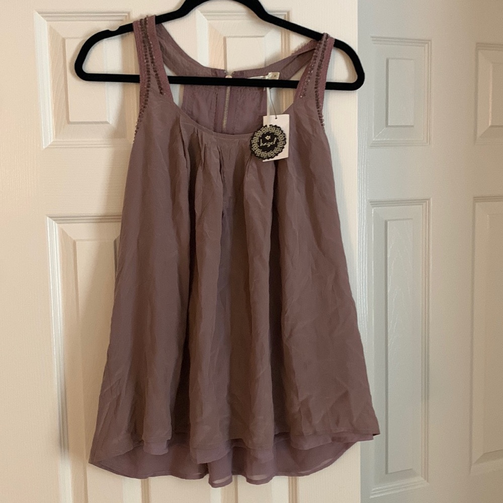 Satin top